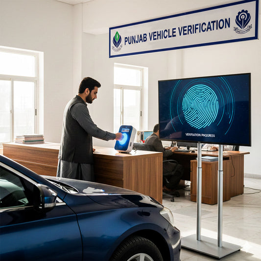 Punjab Introduces Online Biometric Vehicle Verification via PAK-ID