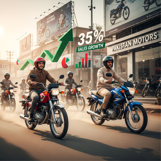 Pakistan Motorcycle Industry 2025: 35% Sales Jump Despite Tough Economy
