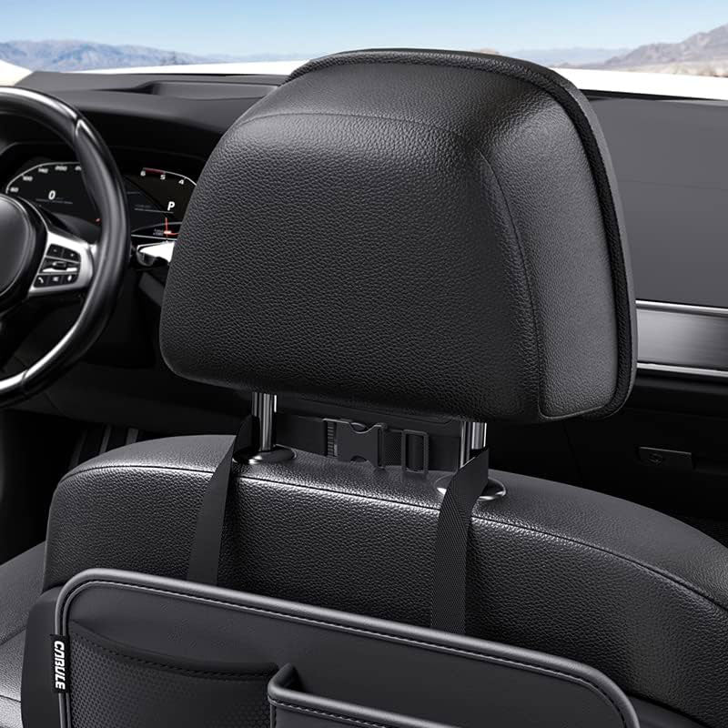 Multifunction Small objects Car seat Organizer Car Storage Organizer Car Seat Side Organizer Car Seat Back Protectors Premium PU Car storage bag Car Accessories