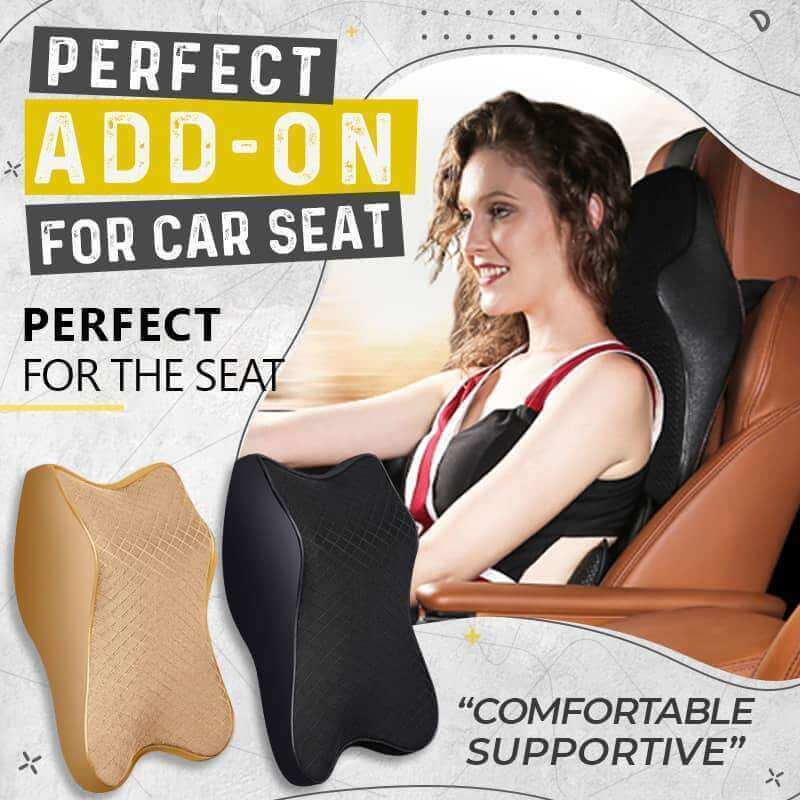 Car Seat Headrest Cushion Memory Foam Pillow Neck Support Pad Universal Headrest Neck Pillow - Pillow Car Cushion