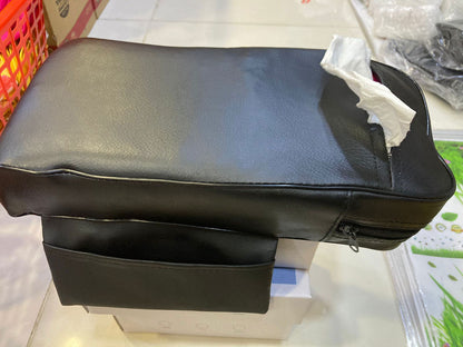 High Leather Car Arm rest Mats Memory Foam Filler Car Center Console Arm Rest Car Seat Covers Car-Styling
