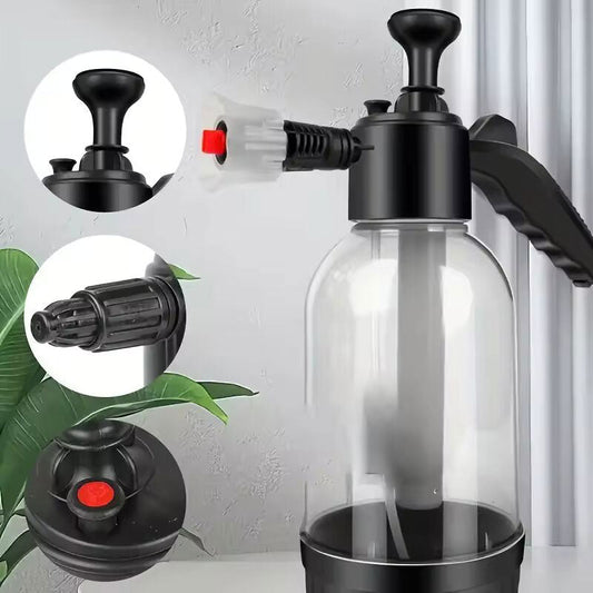 Hand Pump Foam Car Wash Sprayer Bottle Air Pressure Sprayer Car Cleaning Tools Gardening Spray Bottle Air Pump Watering Bottle