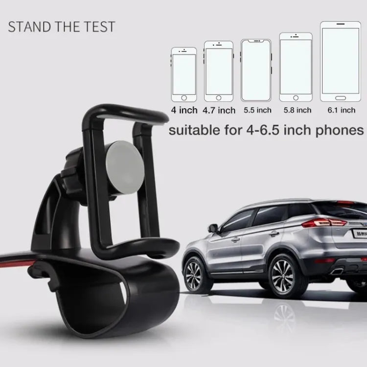 Magnetic Dashboard Mobile Holder Small Easy Access Design Round Rotating | Car Phone Holder Easy Clip Mount Stand Panel Multi-Functional Universal Dashboard Bracket Holder