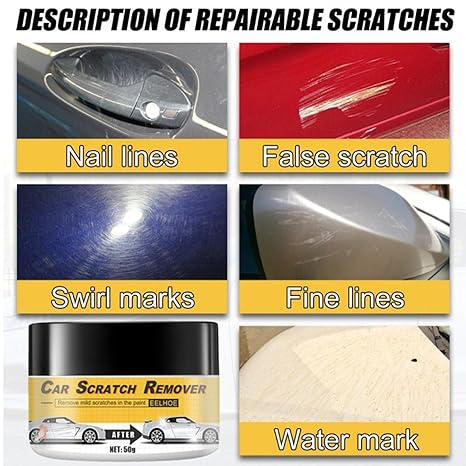 Scratch Repair Cream Efficient Cleaning Car Detailing Scratch Repair Wax