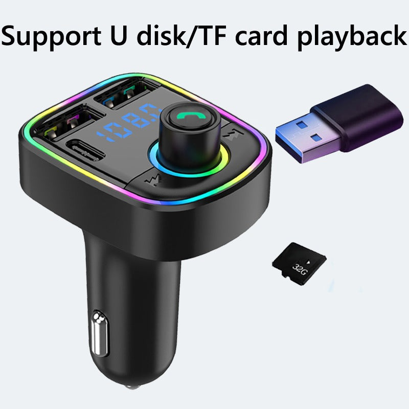 C1 - Car Mp3 Player | Car Wireless FM Transmitter | Car Mp3 Modulator | Car Accessories ( Random Color )