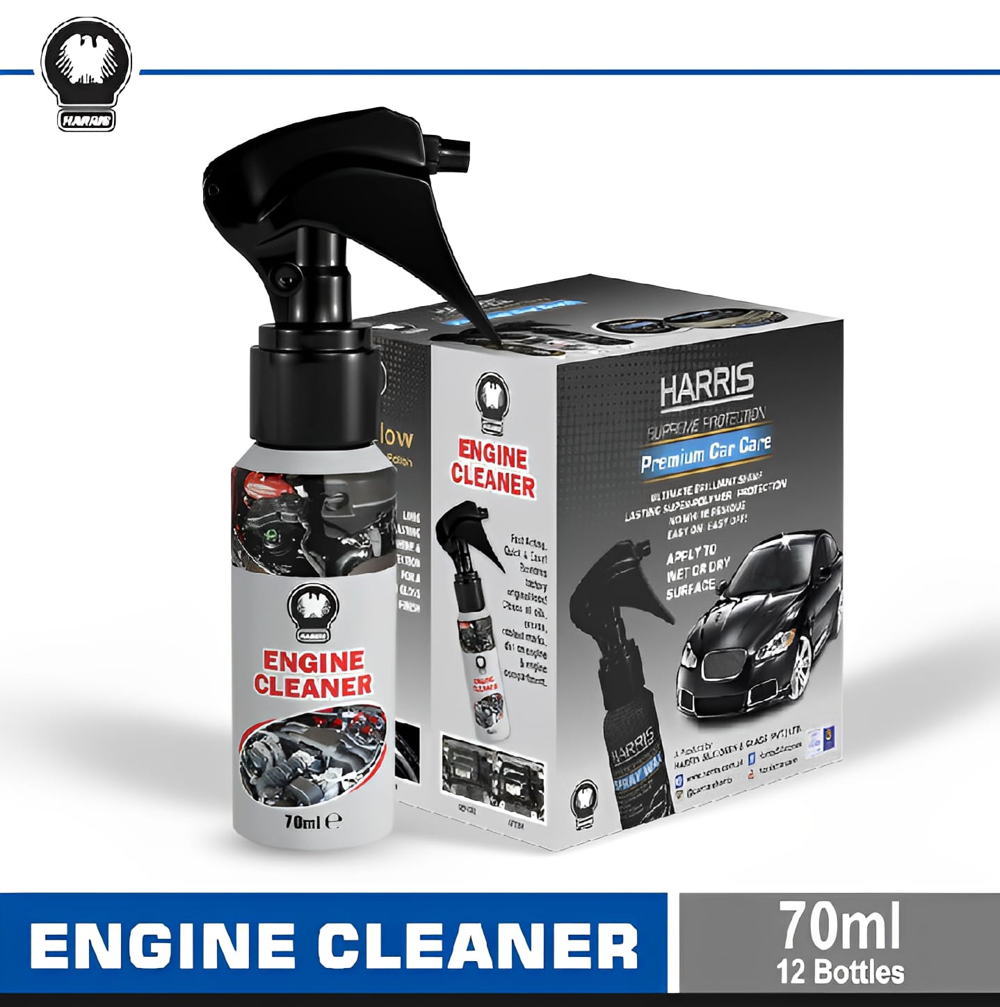 Pack of 12 Engine Cleaner | Best Quality Engine Cleaner Spray for Bike & Car 70ml