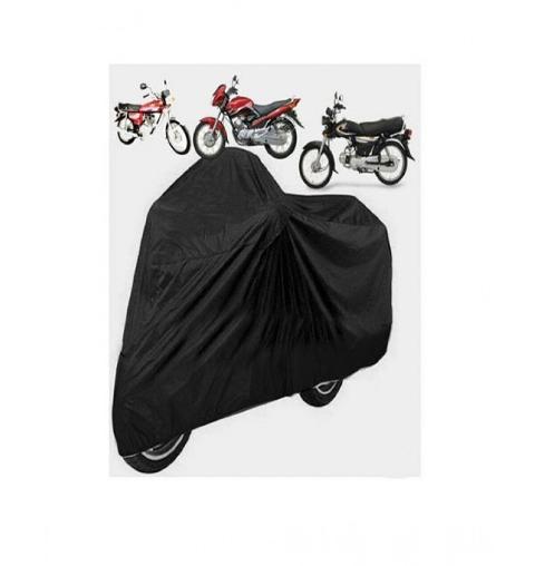 Bike Cover Dust & Water Proof Universal 70 and 125 Scratch & Rust Proof Cover ( Random Color ) - 125 CC / YBR
