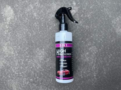 3 In 1 High Protection Quick Car Coating Spray, Ceramic Car Coating Spray Crystal Coating For Car - Quantity 100ml