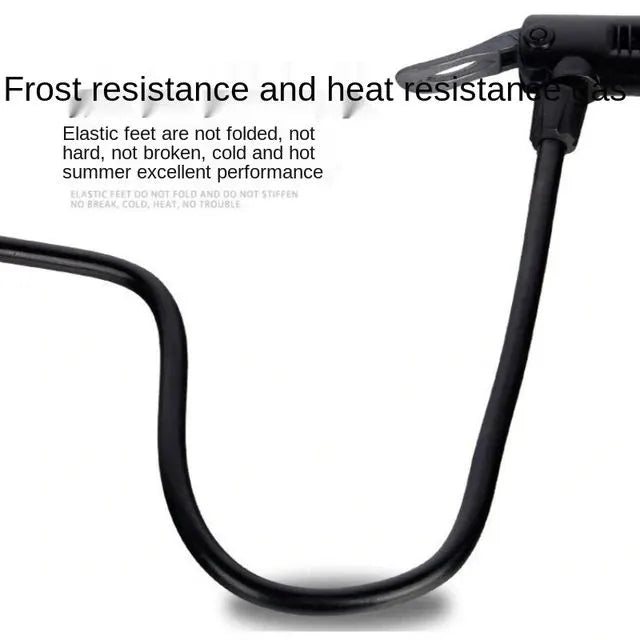 High Pressure Foot Air Pump Heavy Duty Foot Pump for Bike, Ball, Scooter, Car, Inflatable Toys, Mini Pump - Random Color