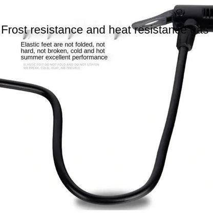 High Pressure Foot Air Pump Heavy Duty Foot Pump for Bike, Ball, Scooter, Car, Inflatable Toys, Mini Pump - Random Color