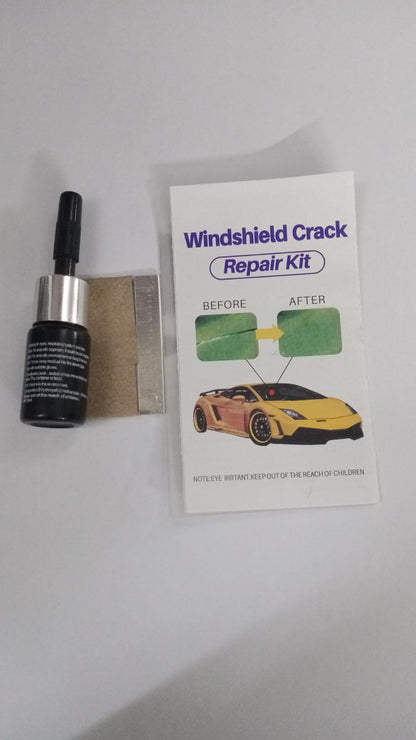 Glass Crack Nano Repair Fluid For Car Windshield – Quick, Easy, And Effective Solution To Repair Cracks, Chips, And Scratches Instantly